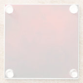 水王室の色バレンタインコースター ガラスコースター (裏面)