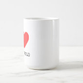 水球が大好き コーヒーマグカップ (中央)