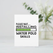 水球スキルのインストール ポストカード (スタンド正面)