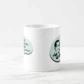 水球プレーヤーの声 コーヒーマグカップ (中央)