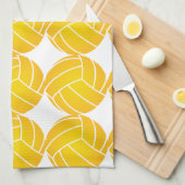 水球ボールキッチンタオル キッチンタオル (四つ折り)