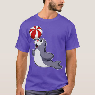 水球付きシール Tシャツ