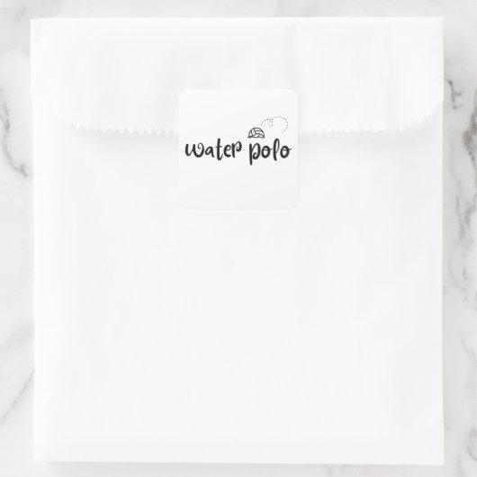 水球球 スクエアシール (バッグ)