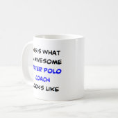 水球監督素晴らし。 コーヒーマグカップ (正面左)