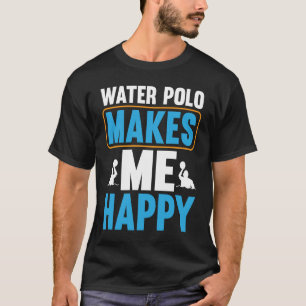 水球私は水球幸せにする Tシャツ
