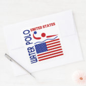 水球米国 スクエアシール (封筒)