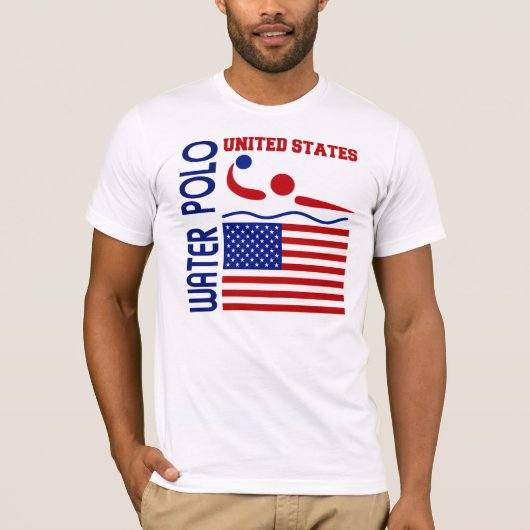 水球米国 Tシャツ (正面)