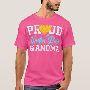 水球誇りを持った選手Grの水球おばあちゃん Tシャツ