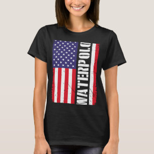水球選手の水中スイミングチームプールUS Tシャツ