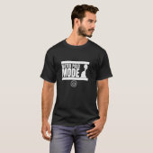 水球選手の水球おもしろいモード Tシャツ (正面フル)