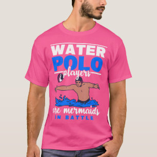 水球選手Iはマーメイド水球選手 Tシャツ