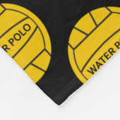 水球 フリースブランケット (角)