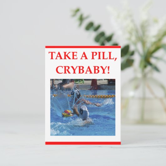 水球 ポストカード (スタンド正面)