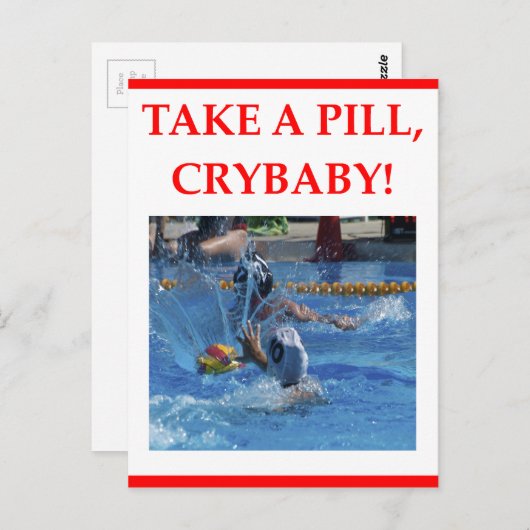 水球 ポストカード (正面/裏面)