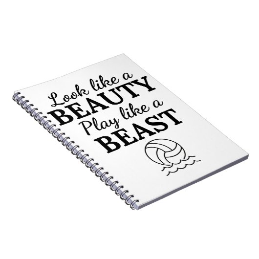 水球：獣のような遊美しいのように見える。 ノートブック (右側)