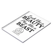 水球：獣のような遊美しいのように見える。 ノートブック (左側)