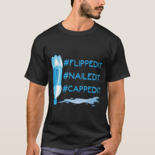 水瓶がチャンピオンフリップチャンプ Tシャツ