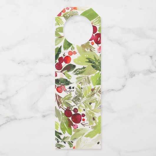 水瓶の葉のジョイリース企業の休日 ボトルネックタグ (裏面)