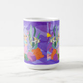 水瓶入りのメイド海 コーヒーマグカップ (中央)