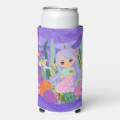 水瓶入りのメイド海 スリム缶クーラー (Seltzer正面)