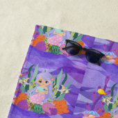 水瓶入りのメイド海 ビーチタオル (インサイチュ)