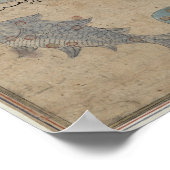 水瓶座と魚座 ポスター (角)