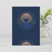 水瓶座のシンボル 招待状 (スタンド正面)