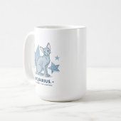 水瓶座のスフィンクス猫 Different Purpose アート コーヒーマグカップ (正面左)