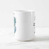 水瓶座の特徴と期間 | オリジナル コーヒーマグカップ (中央)