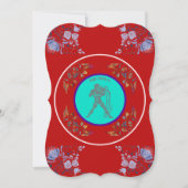 水瓶座招待 招待状 (正面)