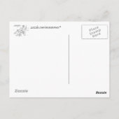 水瓶座 ポストカード (裏面)