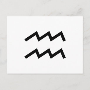 水瓶座 ポストカード