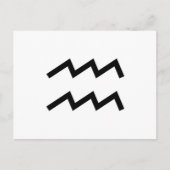 水瓶座 ポストカード (正面)