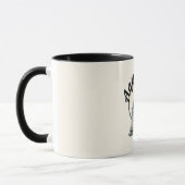 水瓶座 - 伝統的な星占いの水瓶 マグカップ (左)