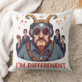 水瓶座 Im Different 個性的なSciFi星座グラフ クッション (ブランケット)