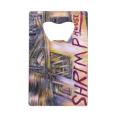 水生まれの謎 クレジットカード栓抜き (正面)