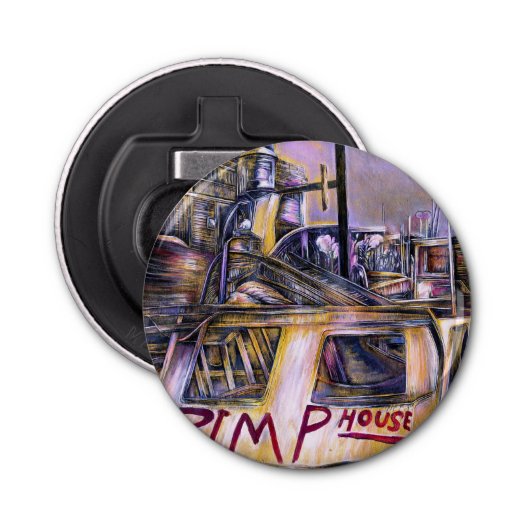 水生まれの謎 栓抜き (正面)