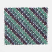 水生スケール フリースブランケット (正面(横))