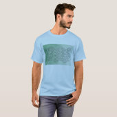 水生動物のグループ名はグラデーション振ります Tシャツ (正面フル)