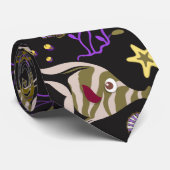 水生動物の模様 | 海の水中生物 25 ネクタイ (ロール)