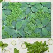 水生植物 キッチンタオル (折り畳み)