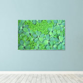 水生植物 キャンバスプリント (インサイチュ (ウッドフロア))