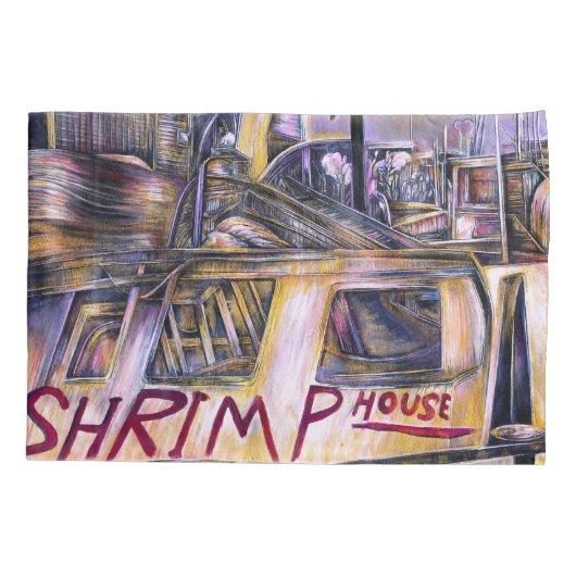 水産の謎の肉、イスラエル 枕カバー (裏面)