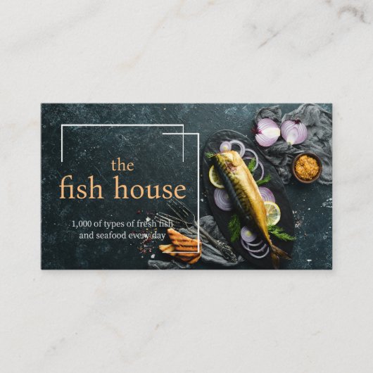 水産物倉庫の名刺 名刺 (正面)