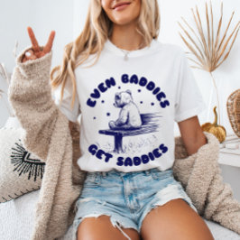 水田でも水田を手にヴィンテージテディベア Tシャツ