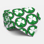 水田の日のシャムロックのタイ ネクタイ (ロール)