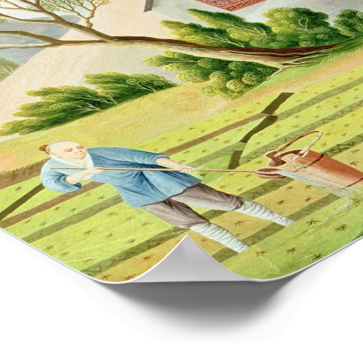 水田農夫 ポスター (角)