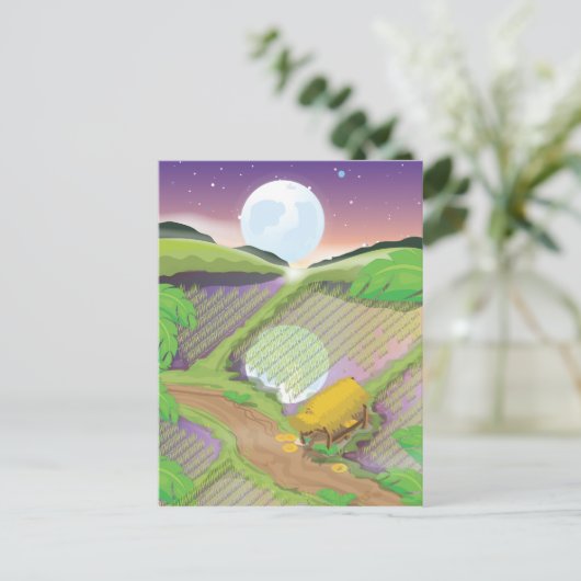 水田 ポストカード (スタンド正面)