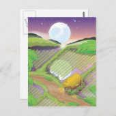 水田 ポストカード (正面/裏面)