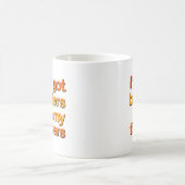 水疱のある指 コーヒーマグカップ (中央)
